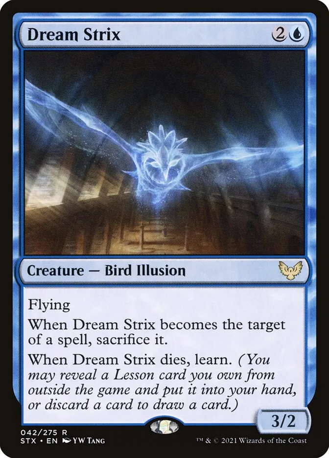 2021 Strixhaven: School of Mages Dream Strix #42 rare card image