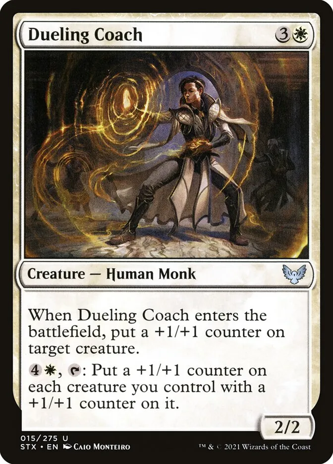 2021 Strixhaven: School of Mages Dueling Coach #15 uncommon card image