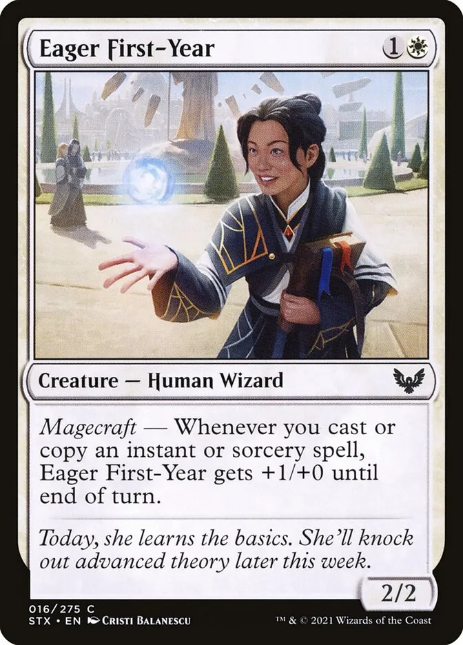 2021 Strixhaven: School of Mages Eager First-Year #16 common card image