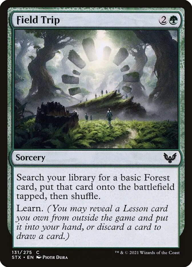 2021 Strixhaven: School of Mages Field Trip #131 common card image