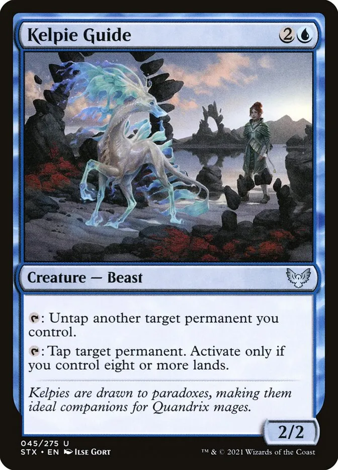 2021 Strixhaven: School of Mages Kelpie Guide #45 uncommon card image