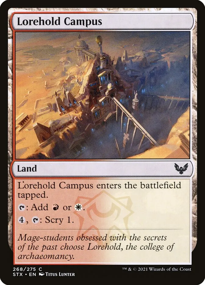 2021 Strixhaven: School of Mages Lorehold Campus #268 common card image