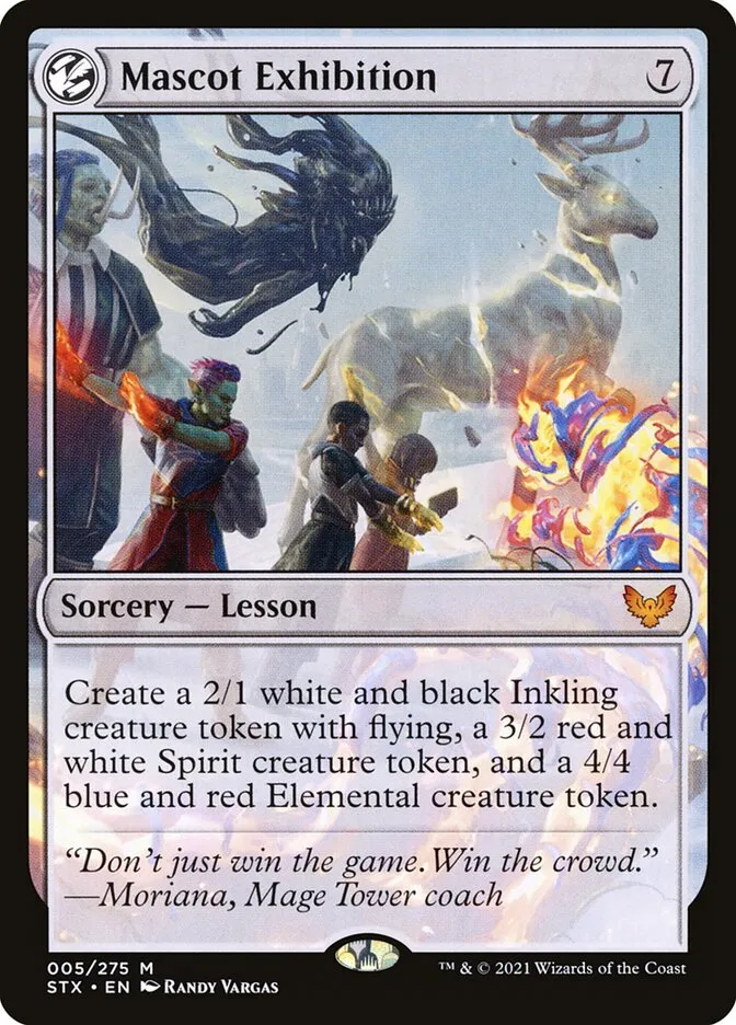 2021 Strixhaven: School of Mages Mascot Exhibition #5 mythic card image