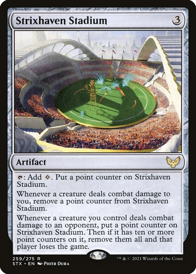 2021 Strixhaven: School of Mages Strixhaven Stadium #259 rare card image