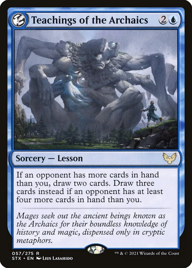 2021 Strixhaven: School of Mages Teachings of the Archaics #57 rare card image