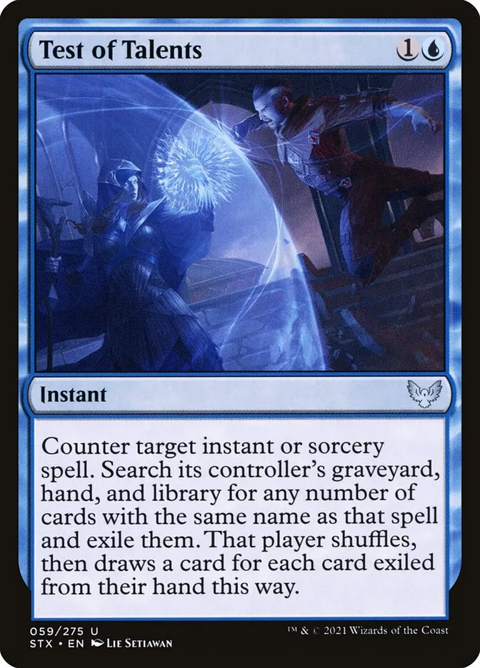 2021 Strixhaven: School of Mages Test of Talents #59 uncommon card image