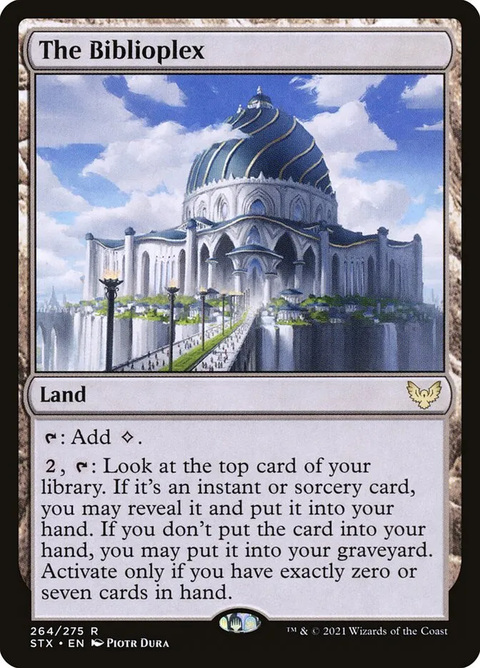 2021 Strixhaven: School of Mages The Biblioplex #264 rare card image