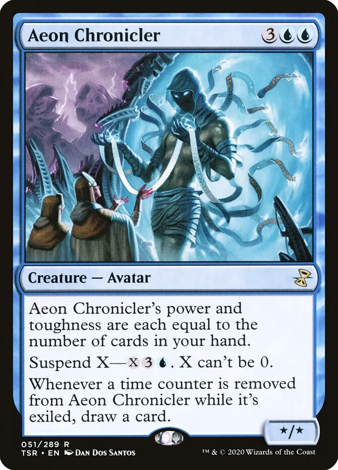 2021 Time Spiral Remastered Aeon Chronicler rare #51 rare card image