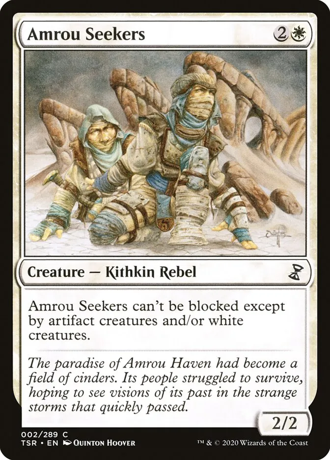 2021 Time Spiral Remastered Amrou Seekers common #2 common card image