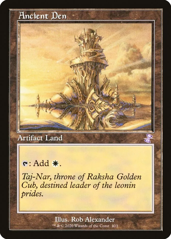 2021 Time Spiral Remastered Ancient Den #403 special card image