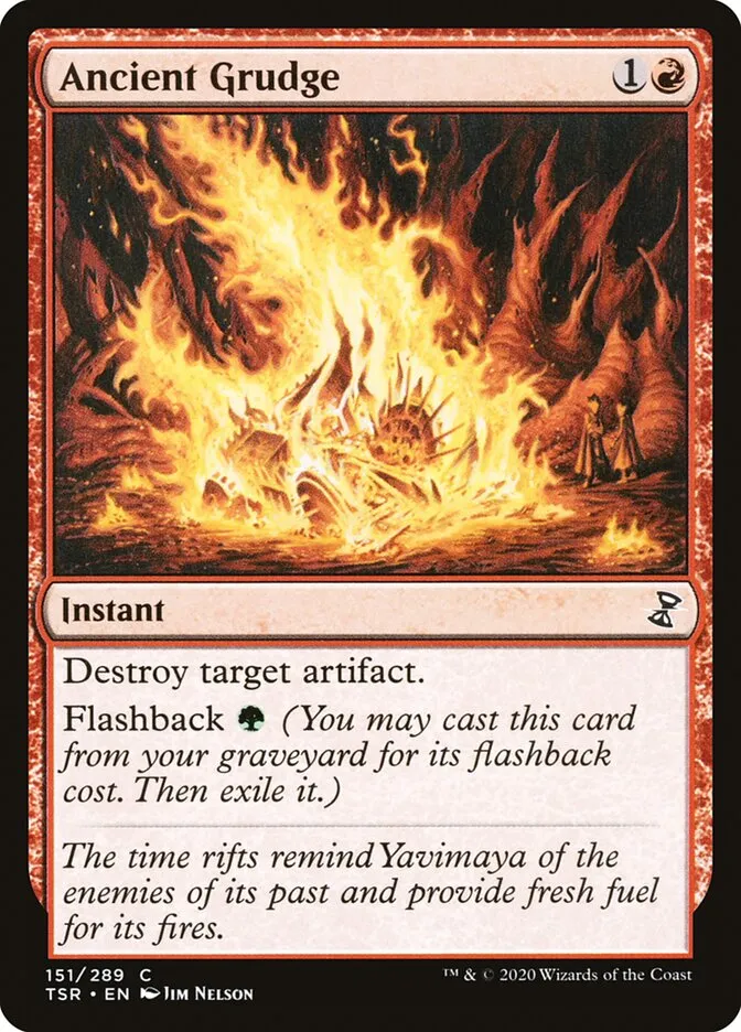 2021 Time Spiral Remastered Ancient Grudge #151 common card image