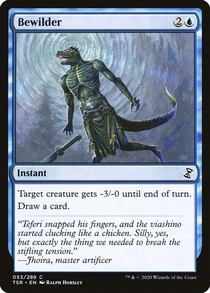 2021 Time Spiral Remastered Bewilder common #53 common card image