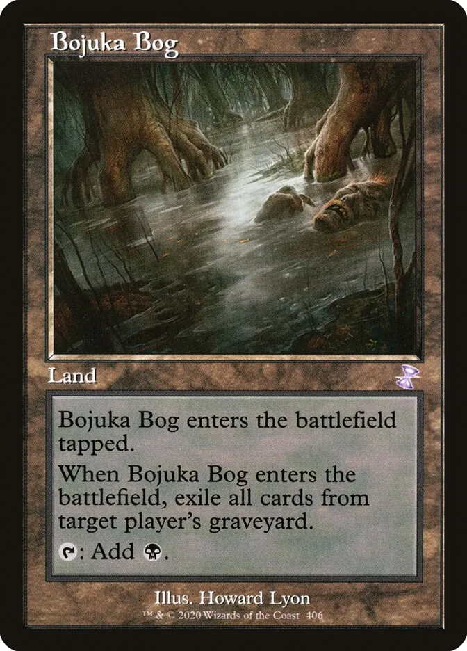 2021 Time Spiral Remastered Bojuka Bog #406 special card image