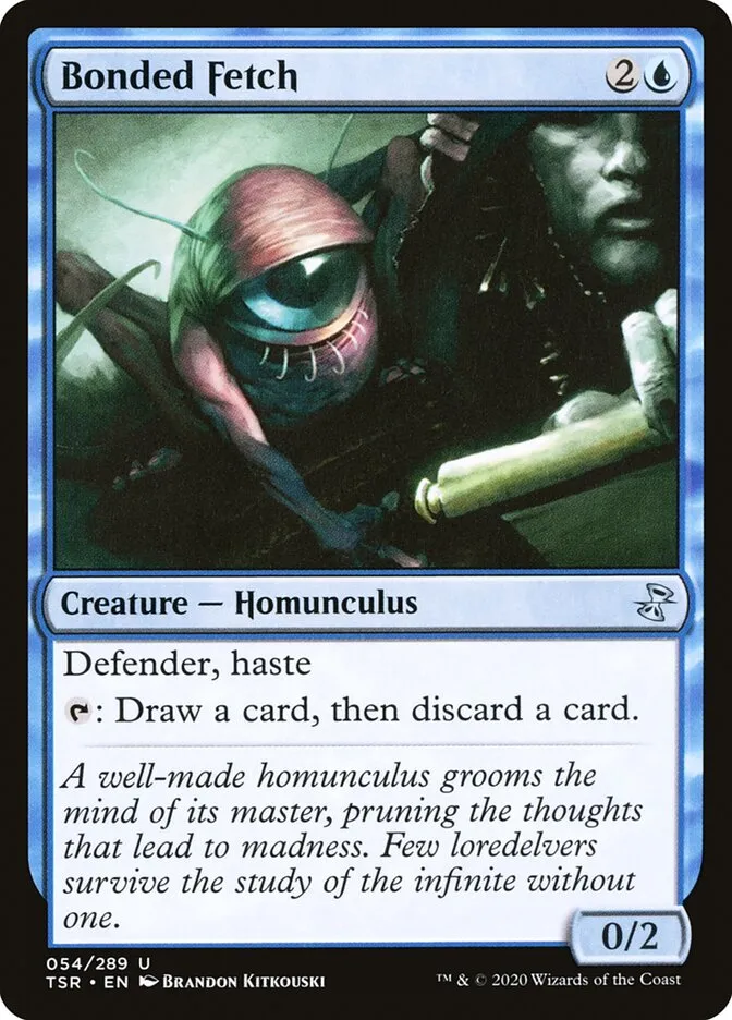 2021 Time Spiral Remastered Bonded Fetch uncommon #54 uncommon card image