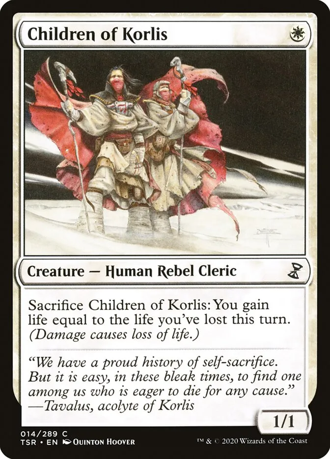 2021 Time Spiral Remastered Children of Korlis common #14 common card image