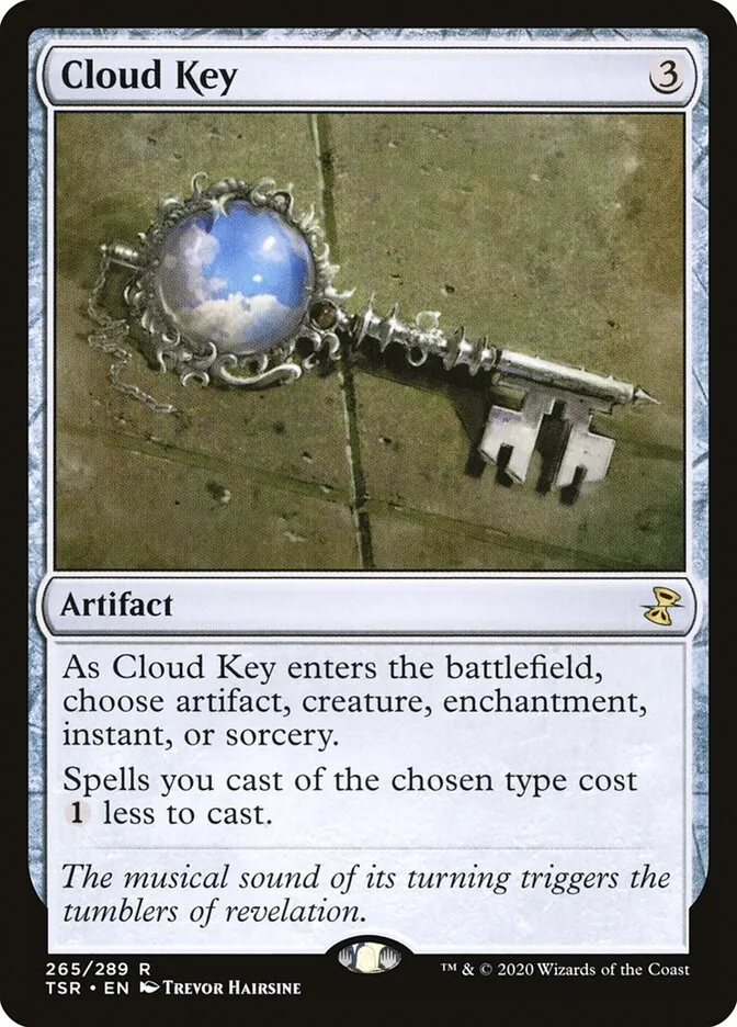 2021 Time Spiral Remastered Cloud Key rare #265 rare card image