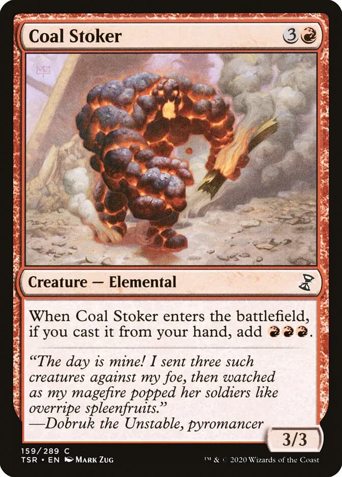 2021 Time Spiral Remastered Coal Stoker #159 common card image