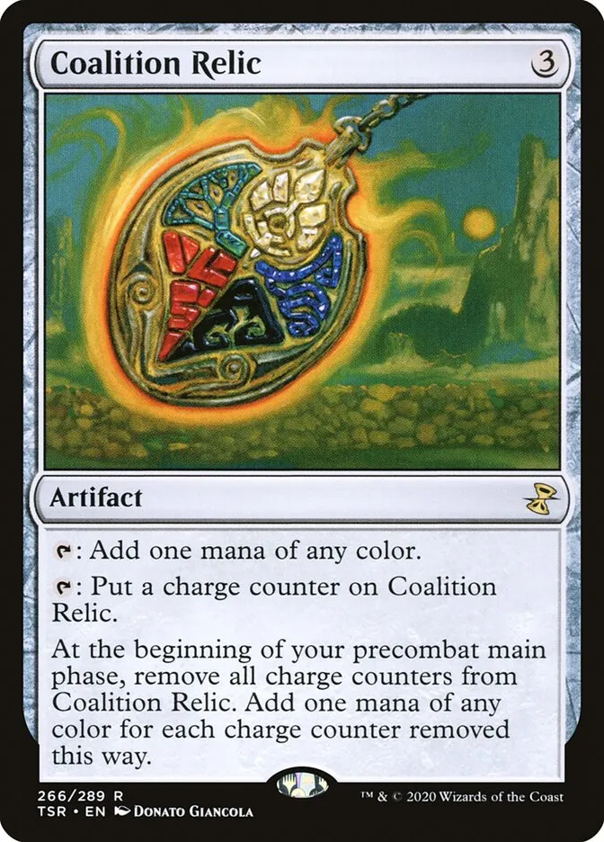 2021 Time Spiral Remastered Coalition Relic rare #266 rare card image
