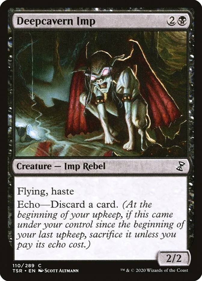 2021 Time Spiral Remastered Deepcavern Imp common #110 common card image