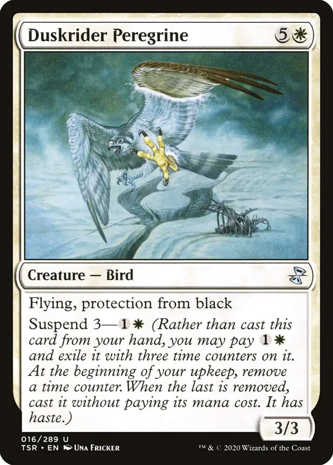 2021 Time Spiral Remastered Duskrider Peregrine uncommon #16 uncommon card image