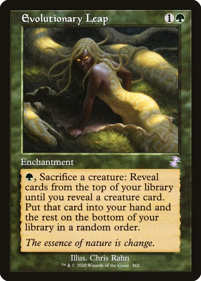 2021 Time Spiral Remastered Evolutionary Leap special #362 special card image