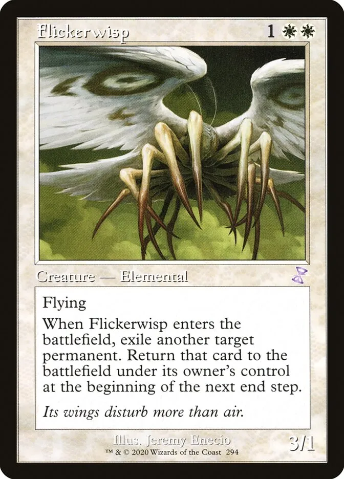2021 Time Spiral Remastered Flickerwisp special #294 special card image