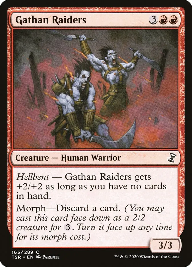 2021 Time Spiral Remastered Gathan Raiders #165 common card image