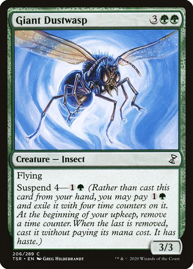 2021 Time Spiral Remastered Giant Dustwasp #206 common card image