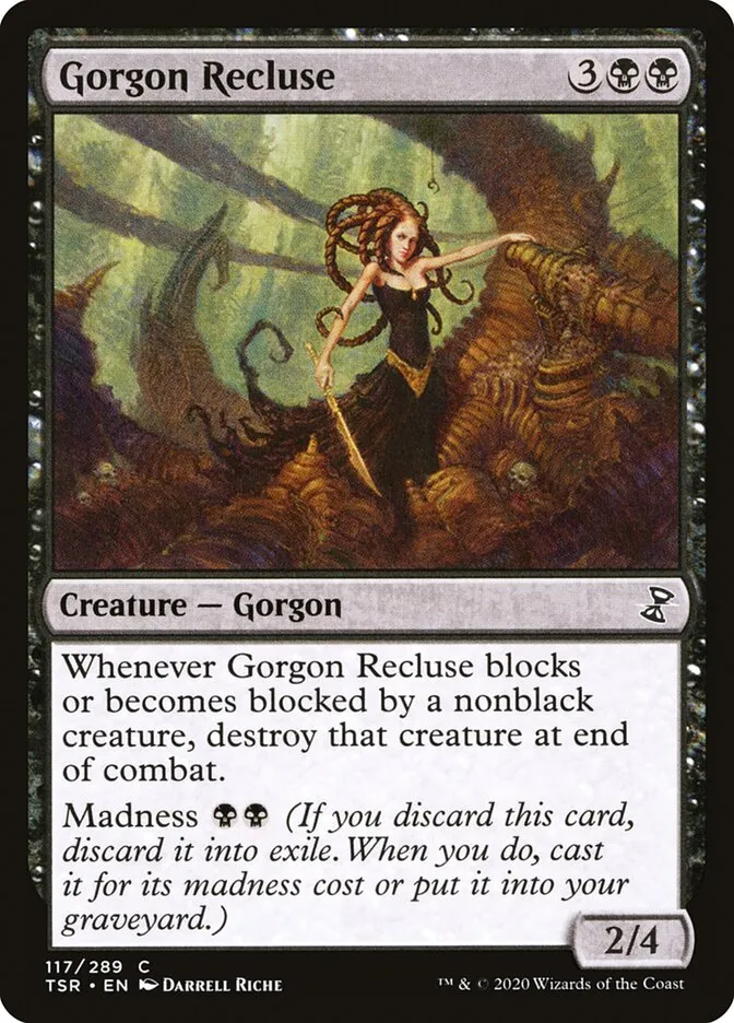 2021 Time Spiral Remastered Gorgon Recluse #117 common card image