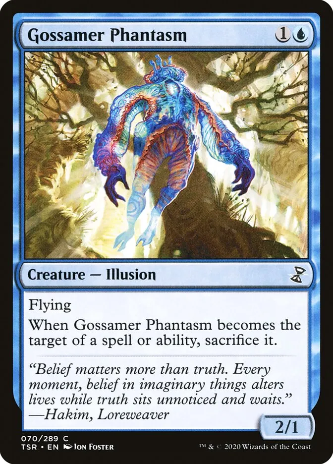 2021 Time Spiral Remastered Gossamer Phantasm common #70 common card image