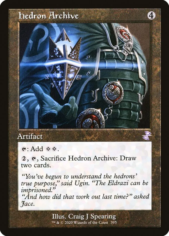 2021 Time Spiral Remastered Hedron Archive #395 special card image