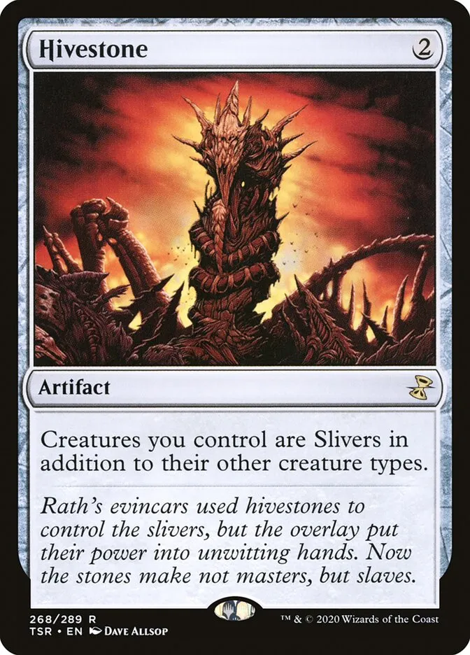 2021 Time Spiral Remastered Hivestone rare #268 rare card image