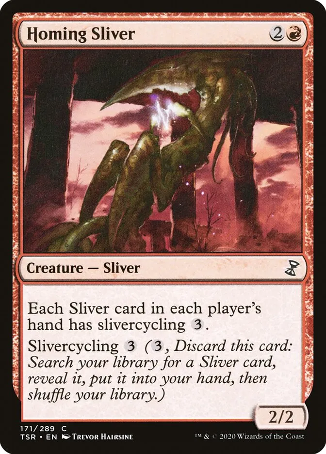2021 Time Spiral Remastered Homing Sliver #171 common card image