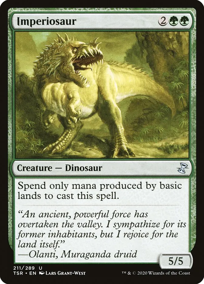 2021 Time Spiral Remastered Imperiosaur #211 uncommon card image