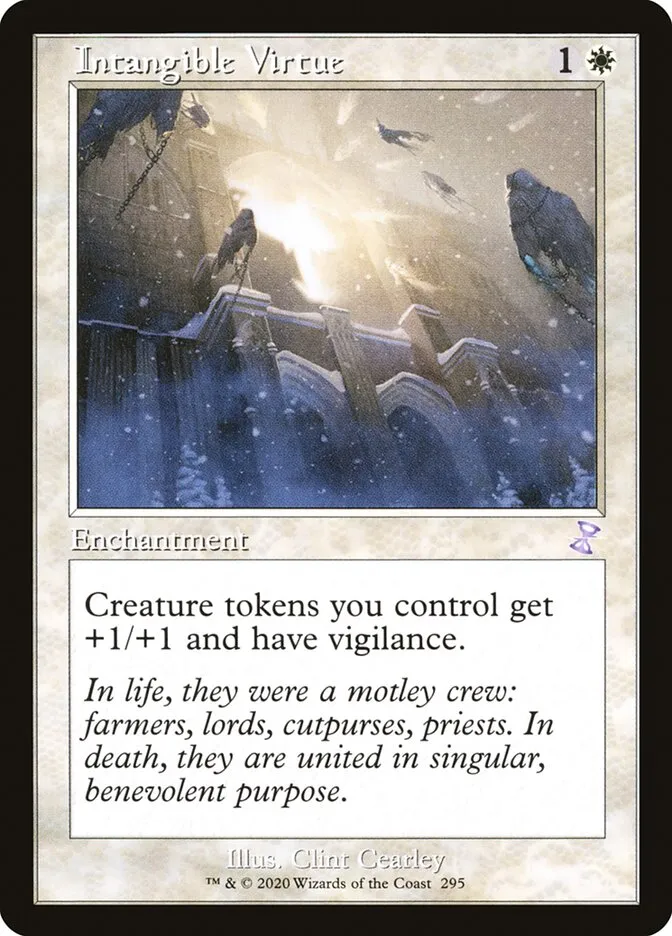 2021 Time Spiral Remastered Intangible Virtue special #295 special card image