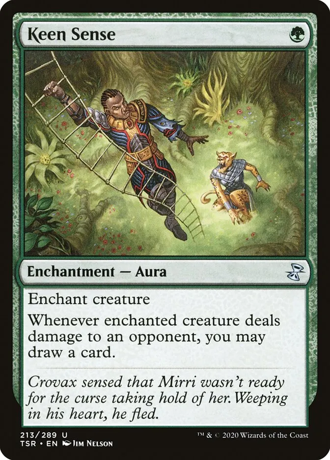 2021 Time Spiral Remastered Keen Sense #213 uncommon card image