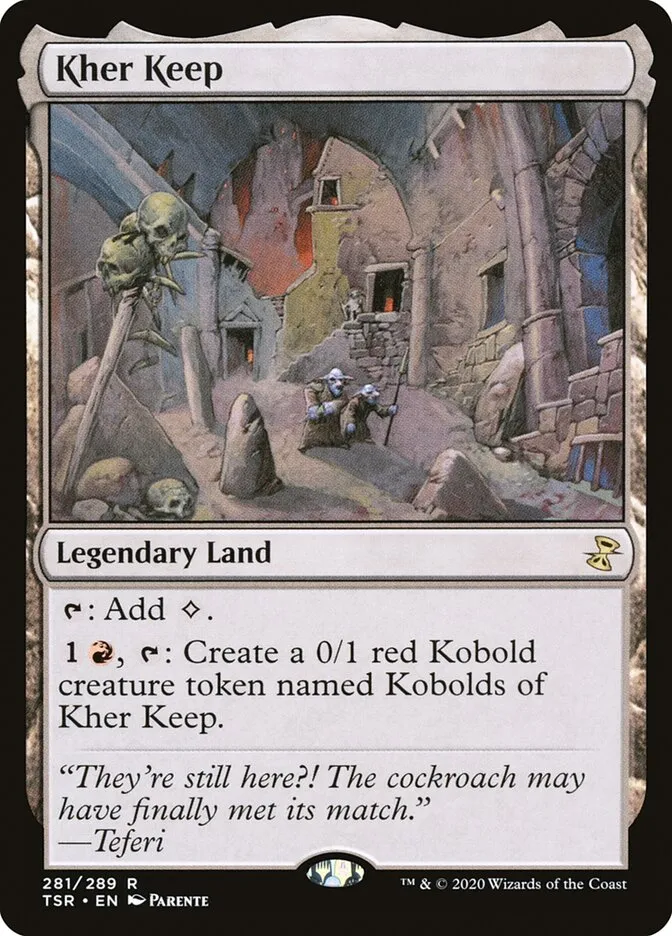2021 Time Spiral Remastered Kher Keep rare #281 rare card image