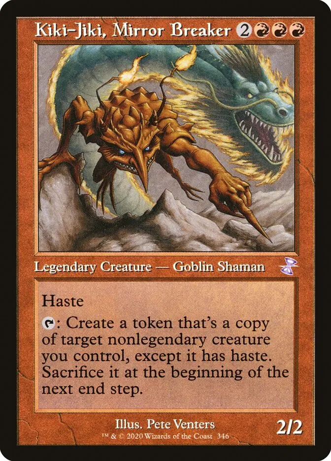 2021 Time Spiral Remastered Kiki-Jiki, Mirror Breaker special #346 special card image