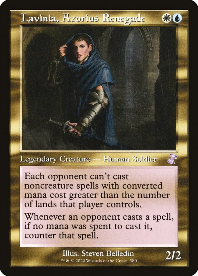 2021 Time Spiral Remastered Lavinia, Azorius Renegade #380 special card image