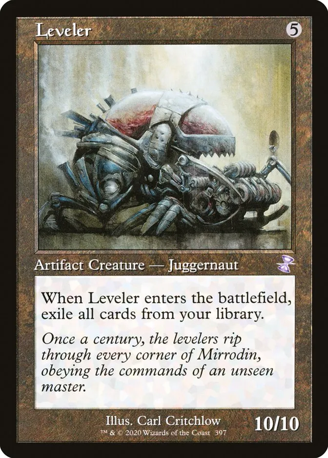2021 Time Spiral Remastered Leveler special #397 special card image