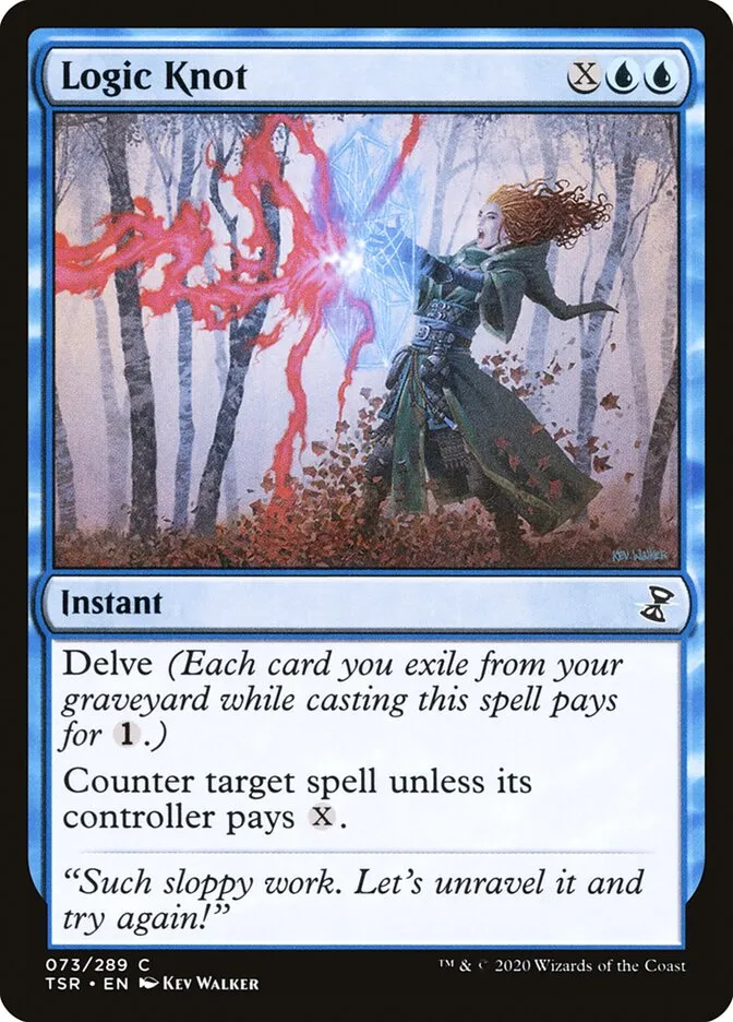 2021 Time Spiral Remastered Logic Knot common #73 common card image