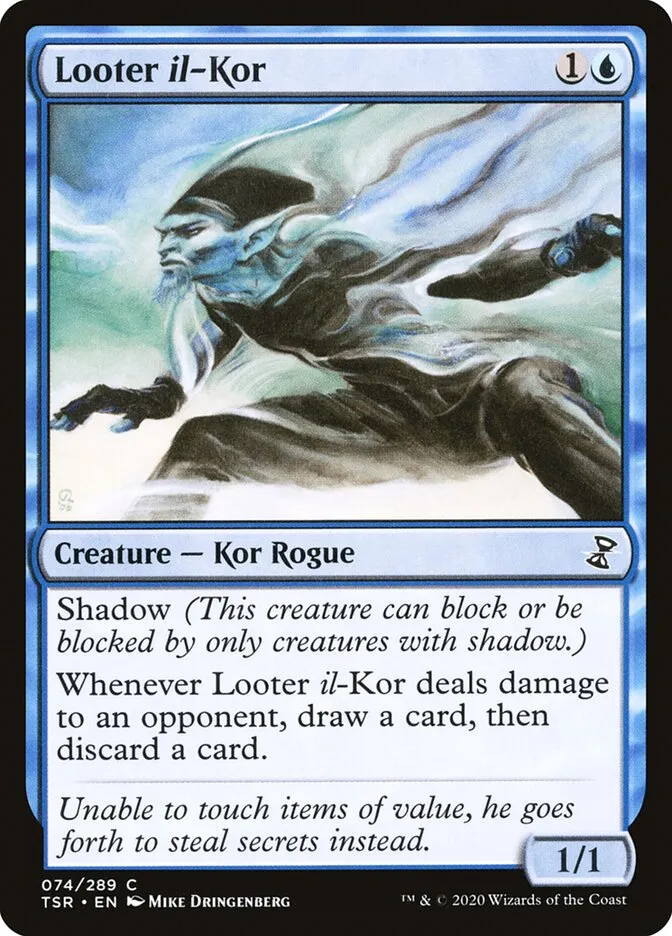 2021 Time Spiral Remastered Looter il-Kor common #74 common card image