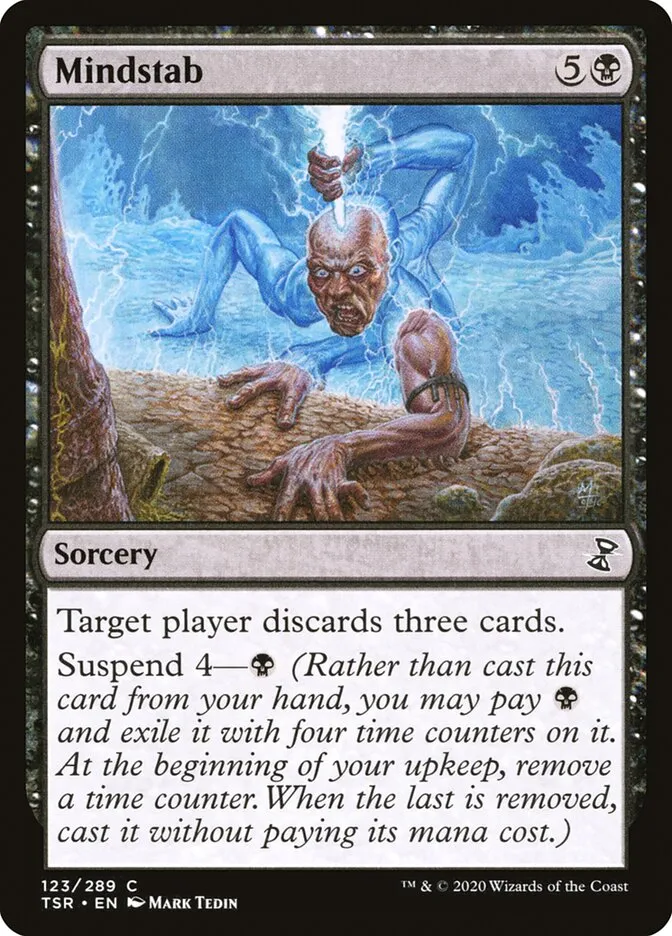 2021 Time Spiral Remastered Mindstab common #123 common card image