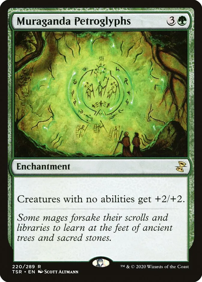 2021 Time Spiral Remastered Muraganda Petroglyphs rare #220 rare card image