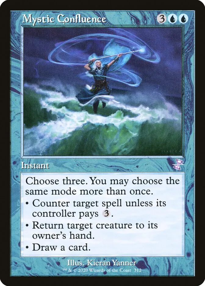 2021 Time Spiral Remastered Mystic Confluence special #312 special card image