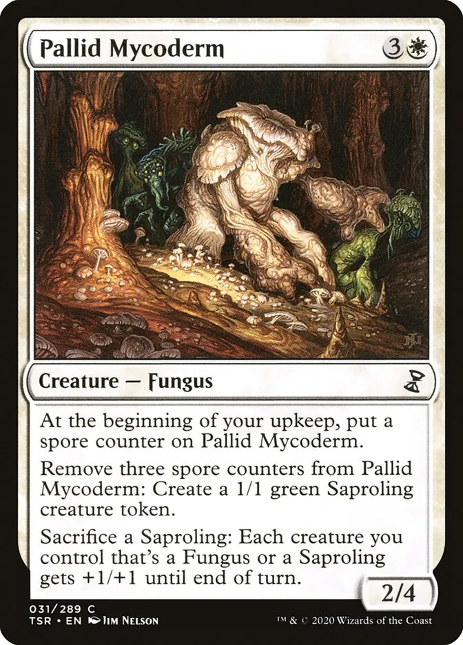 2021 Time Spiral Remastered Pallid Mycoderm common #31 common card image