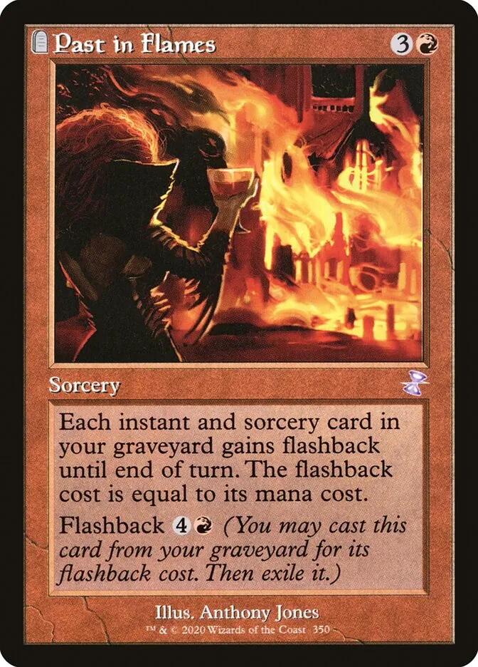 2021 Time Spiral Remastered Past in Flames special #350 special card image