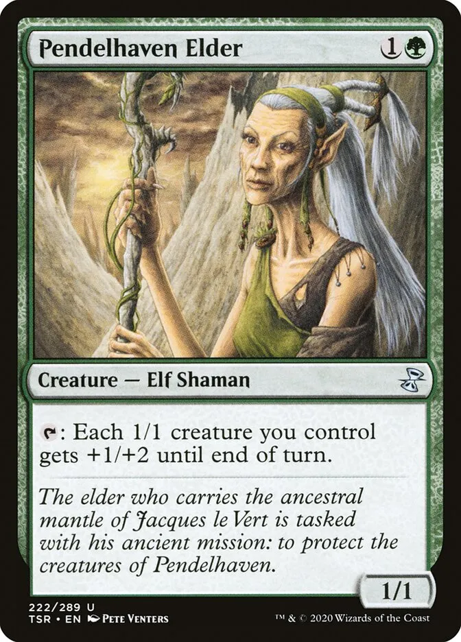 2021 Time Spiral Remastered Pendelhaven Elder #222 uncommon card image