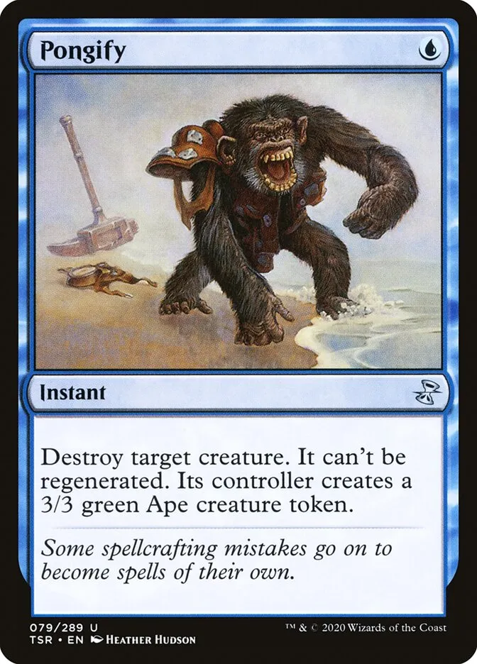 2021 Time Spiral Remastered Pongify uncommon #79 uncommon card image