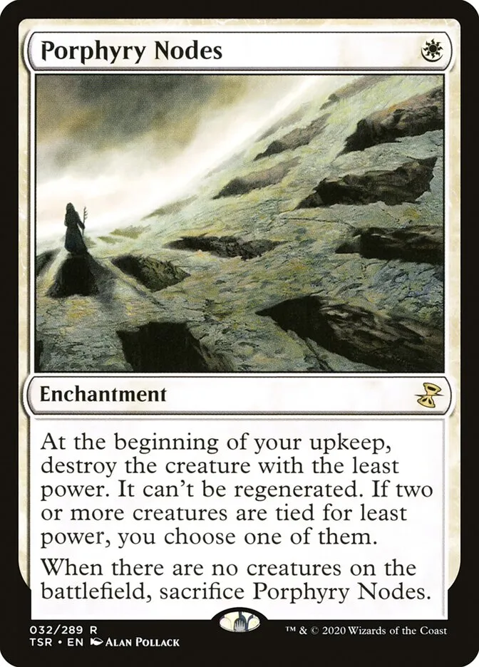 2021 Time Spiral Remastered Porphyry Nodes rare #32 rare card image